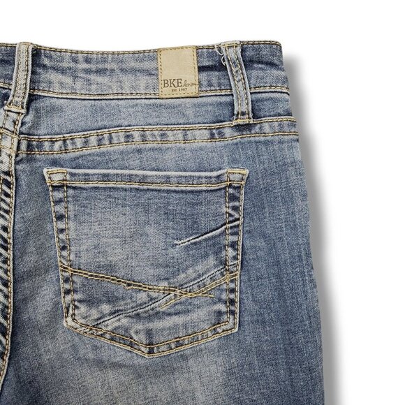 BKE Gabby Jeans Womens 27 Cropped Curvy Fit High Rise - Picture 6 of 11
